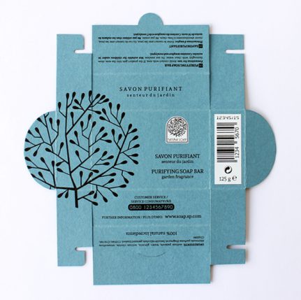 Natural Soap Packaging Template