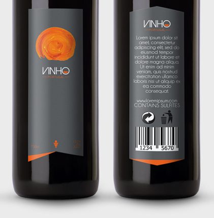Wine Label Template