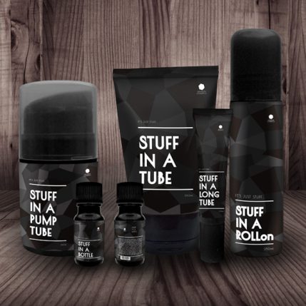 Masculine Packaging Template
