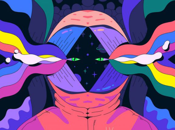 Afanasieva đã tạo ra hình ảnh này như là một phần của series hình minh họa Escaping Reality Vol IVXX của cô ấy