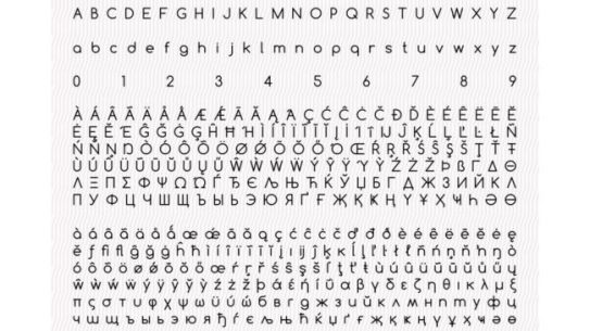 Font chữ miễn phí Comfortaa có thể phát huy hiệu quả trong những thiết kế logo 