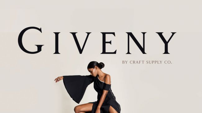 Thêm một chút đẳng cấp cho những thiết kế của bạn với Giveny 