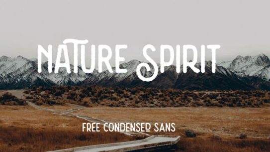 Vẻ đẹp của sự hoài cổ nở rộ khiến font chữ này trở nên vui vẻ và đẹp mắt 