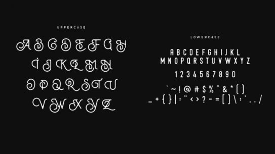 Font chữ miễn phí Hamurz mang lại một cách tiếp cận thời thượng đối với phong cách hoài cổ 