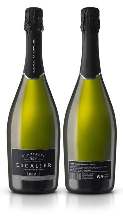 Champagne Label Template Mẫu nhãn rượu sâm banh