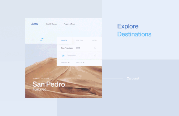 ; (2) Tác giả: Daniel Tan - Dự án: Aero - Airline Flight Booking UI/UX;