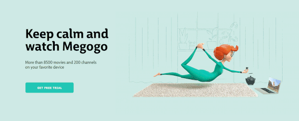 (1) Tác giả: spiilka design büro - Dự án: Megogo Brand Identity;
